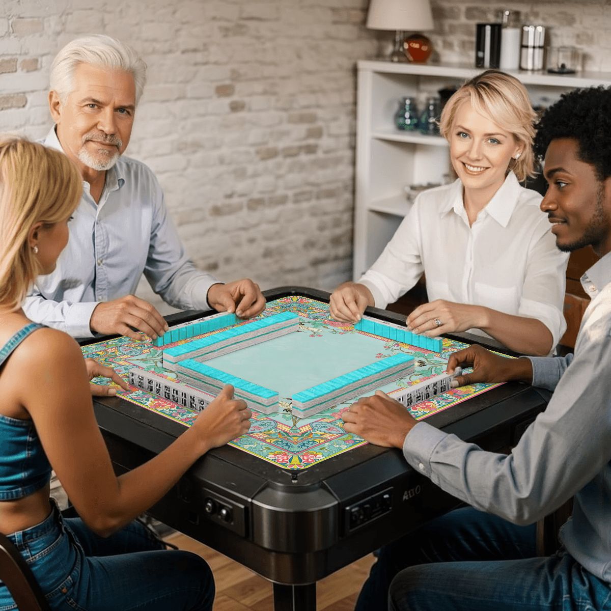 Mahjong Mat 31.5"x31.5" (Ship Rolled up)