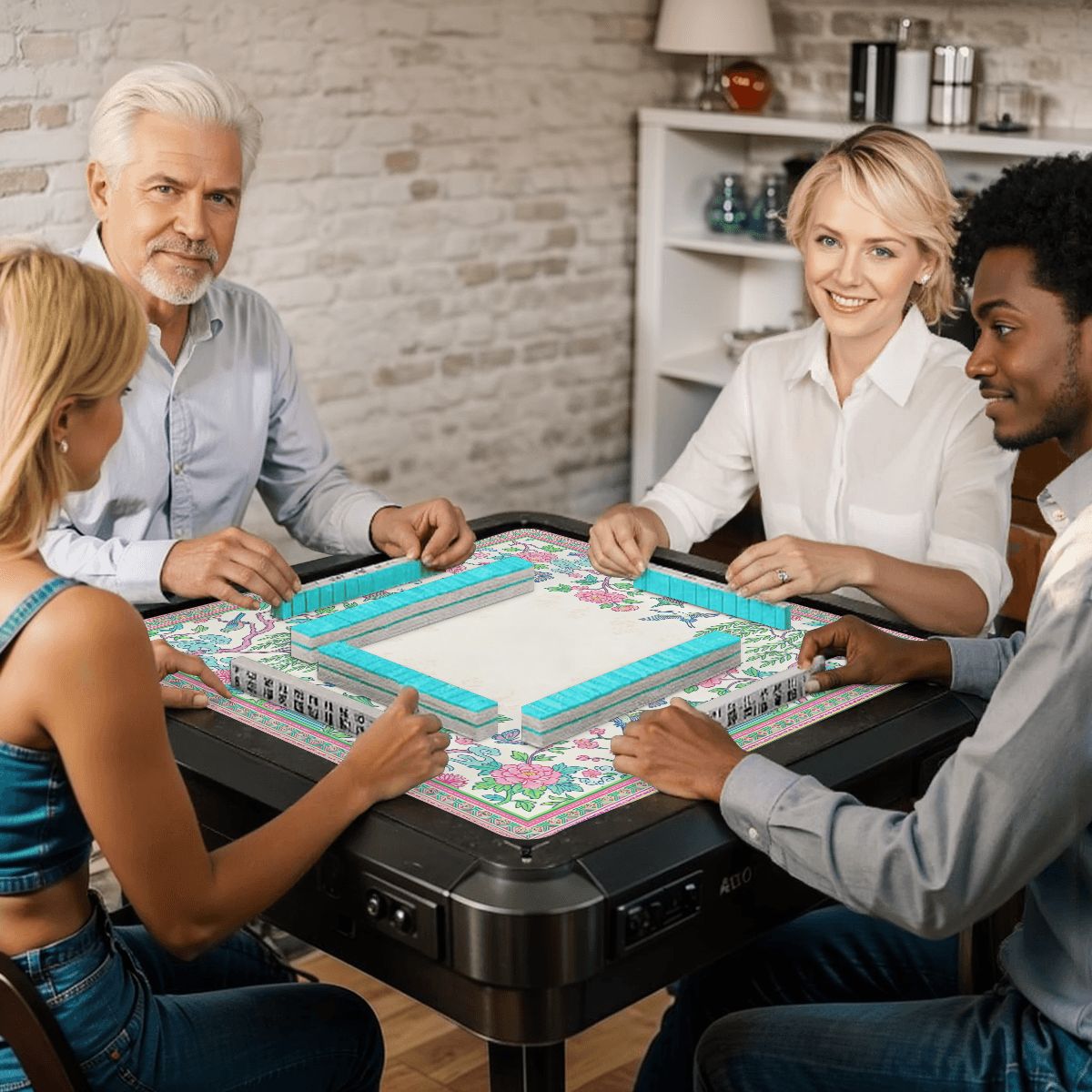 Mahjong Mat 31.5"x31.5" (Ship Rolled up)