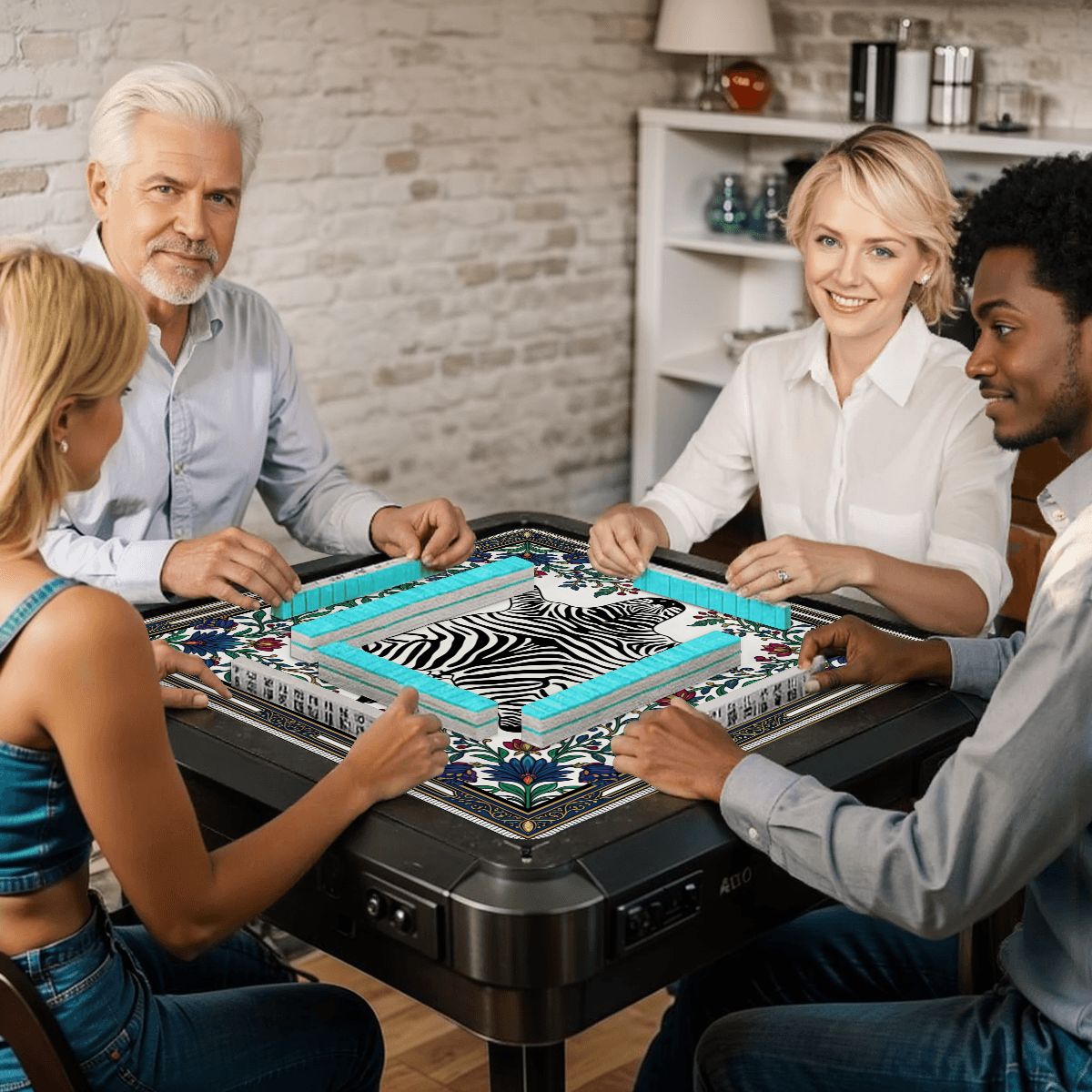 Mahjong Mat 31.5"x31.5" (Ship Rolled up)