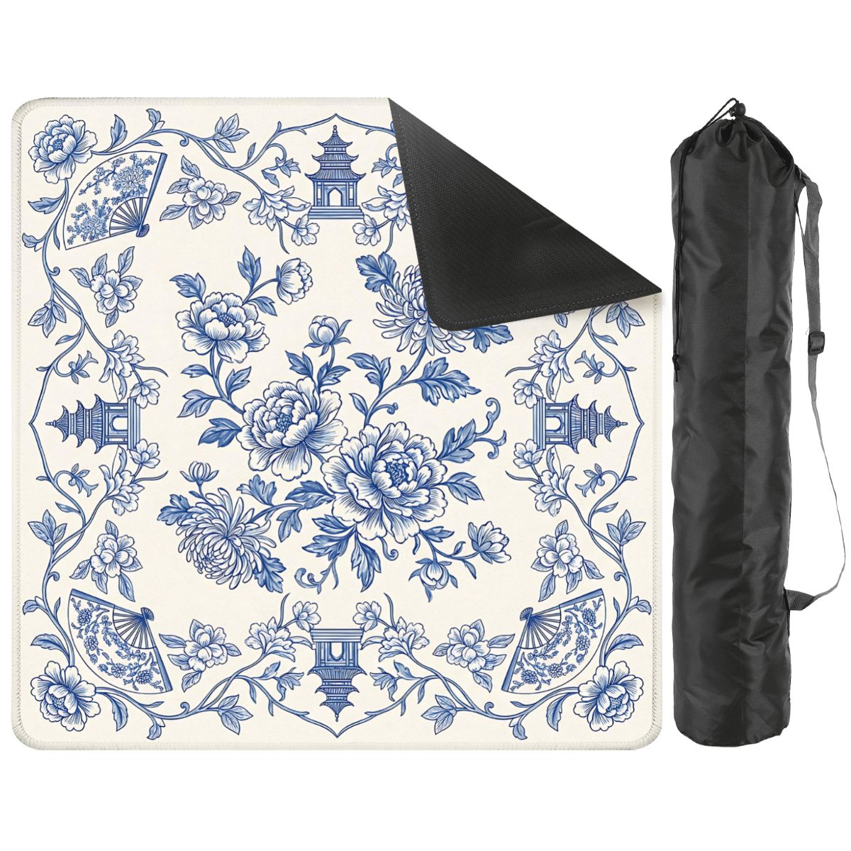 Indigo Dynasty Mahjong Mat