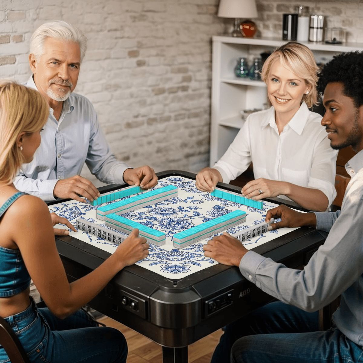 Mahjong Mat 31.5"x31.5" (Ship Rolled up)