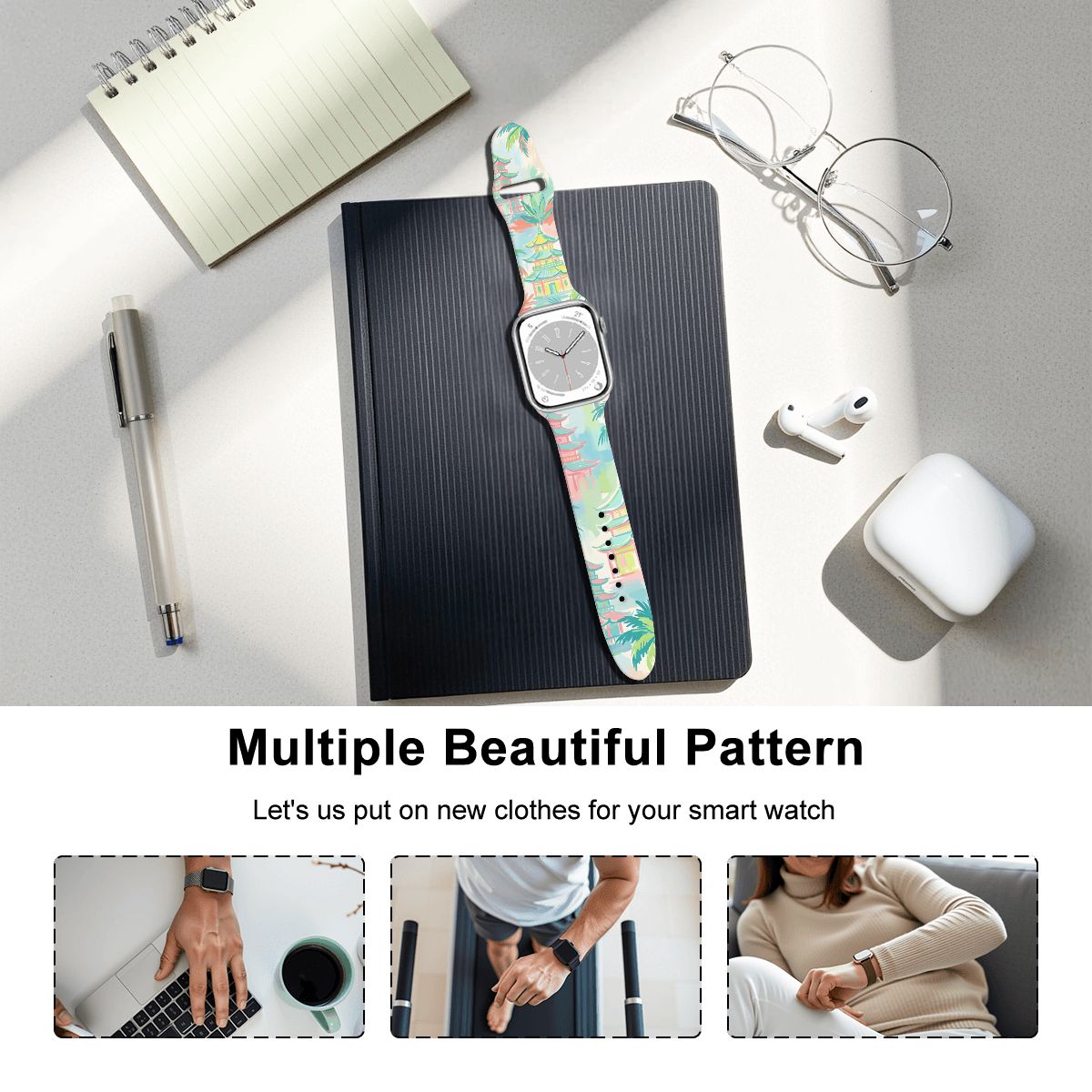 Double Buckle Apple Watch Band