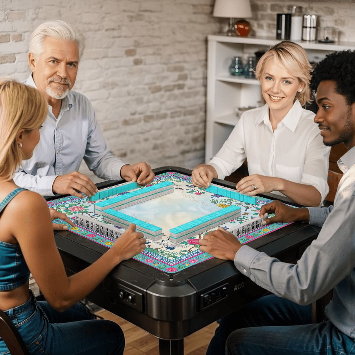 Mahjong Mat 31.5"x31.5" (Ship Rolled up)