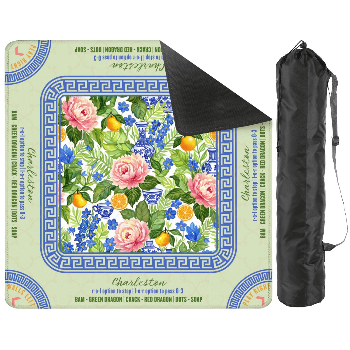 The Citrus Garden Guide Mahjong Mat