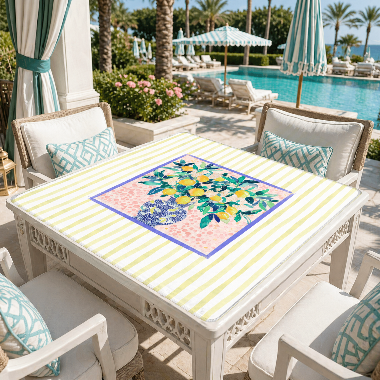 The Lemon Grove Mahjong Mat