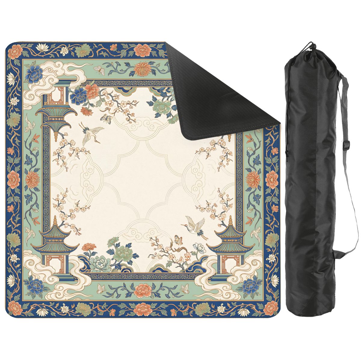 The Porcelain Garden Mahjong Mat