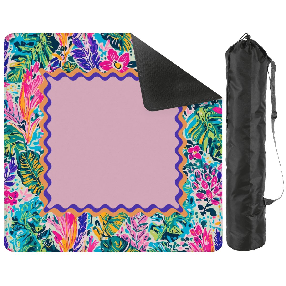 Tropic Trim Mahjong Mat