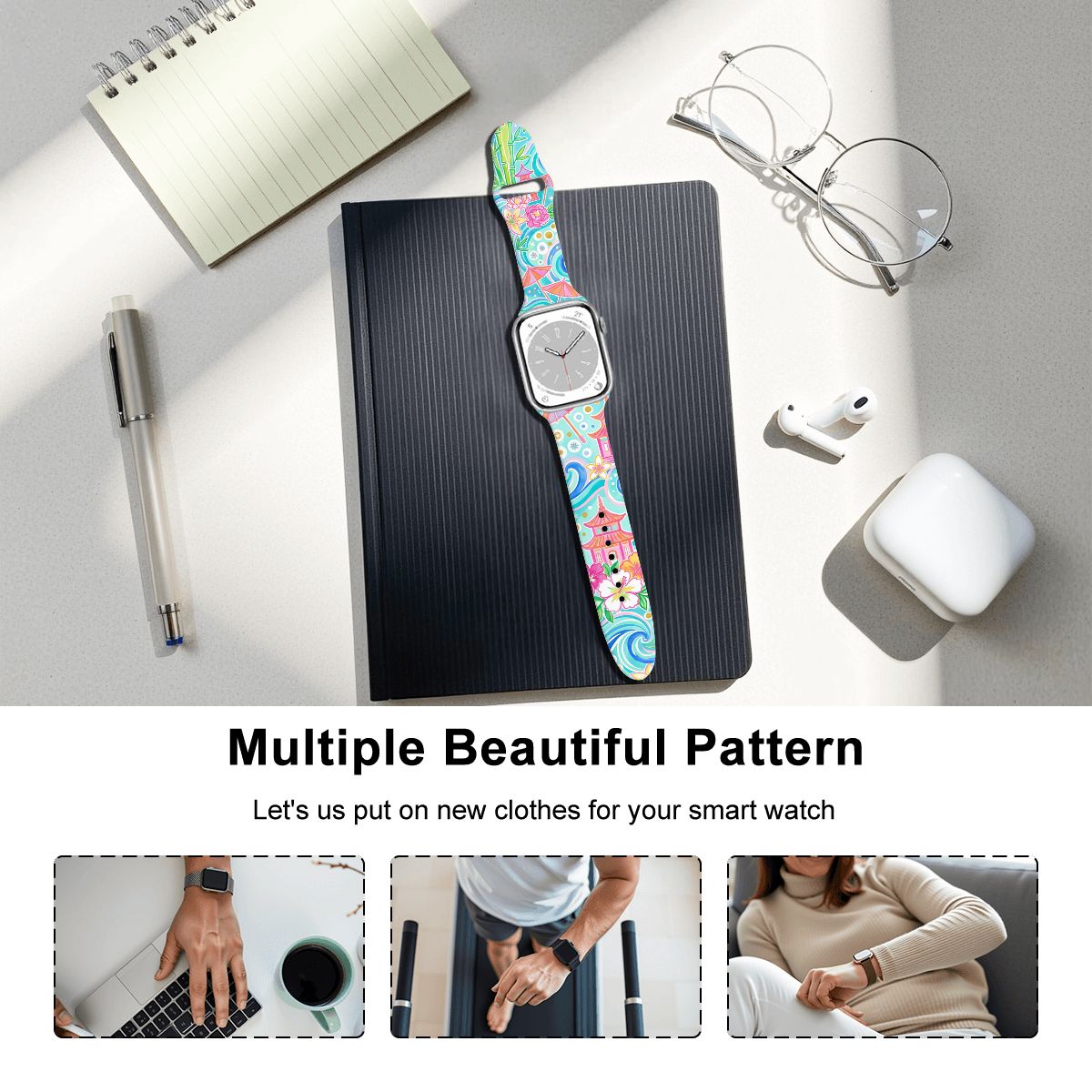 Double Buckle Apple Watch Band