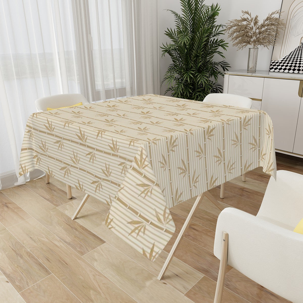 In Bamboo - The Bamboo Edit Square Tablecloth