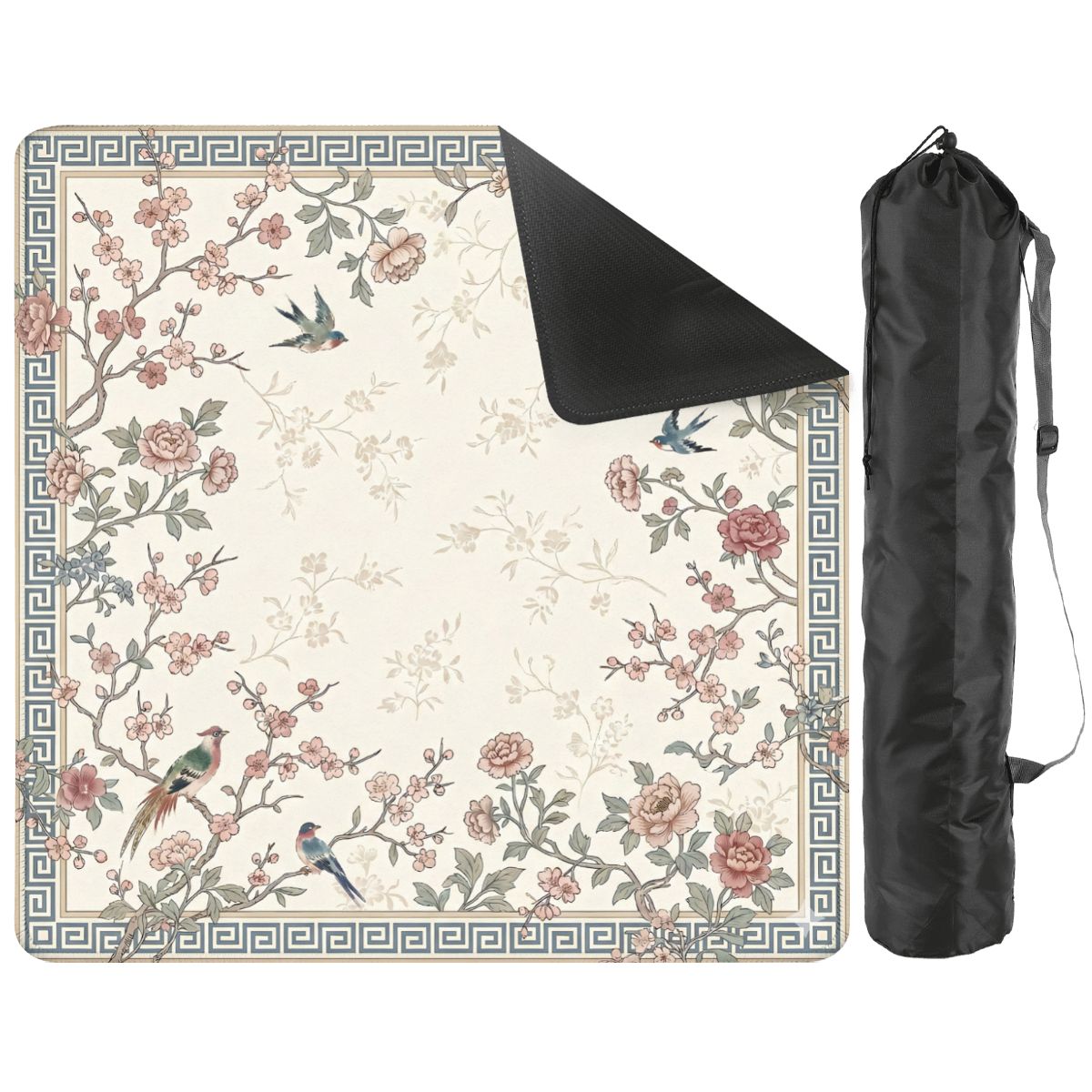 The Quiet Aviary Mahjong Mat