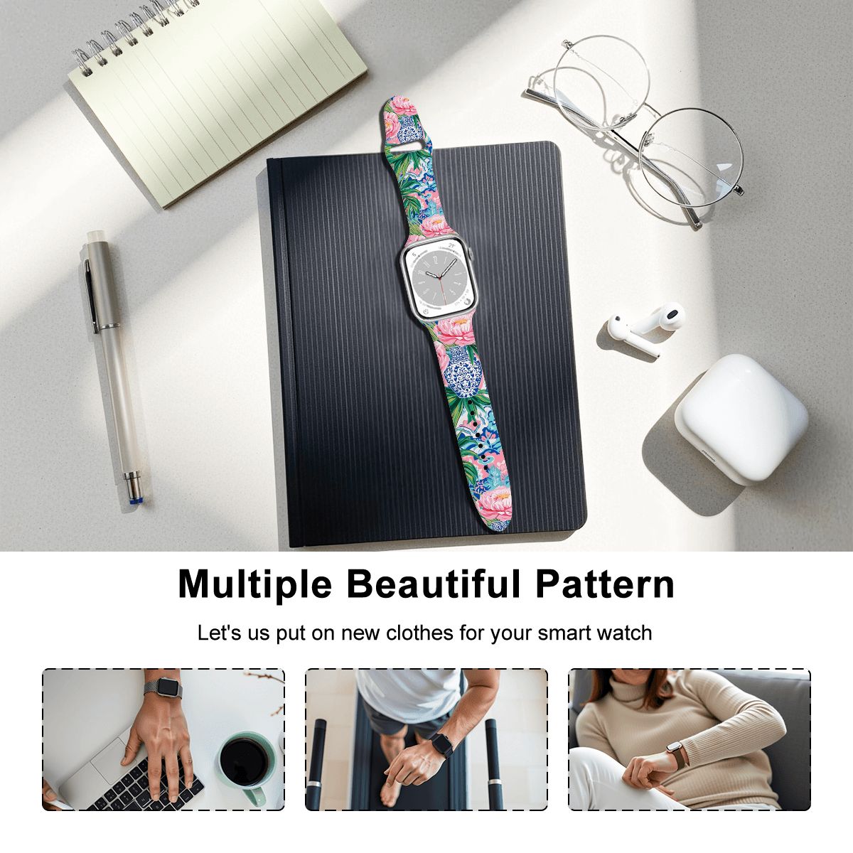 Double Buckle Apple Watch Band