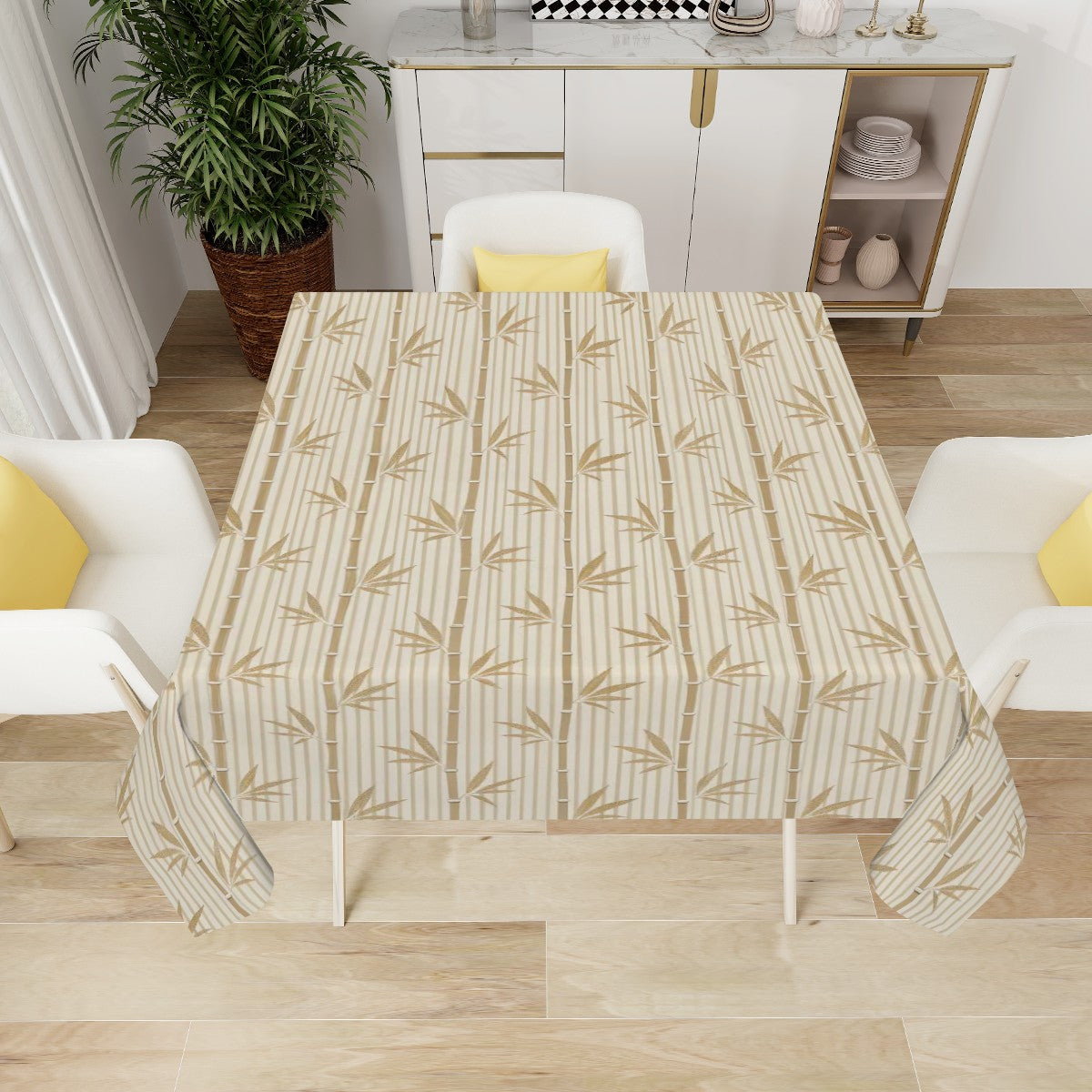 In Bamboo - The Bamboo Edit Square Tablecloth