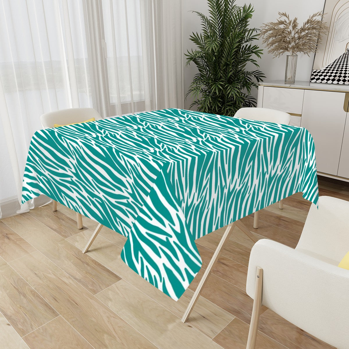 In Full Stripe - The Wild Edit Square Tablecloth