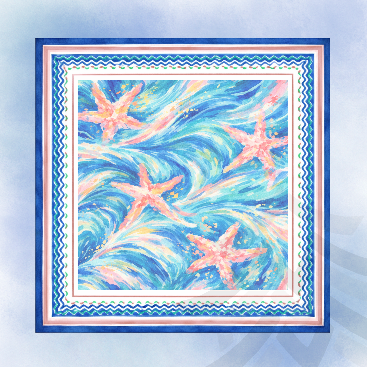 Starfish Pointe Mahjong Mat