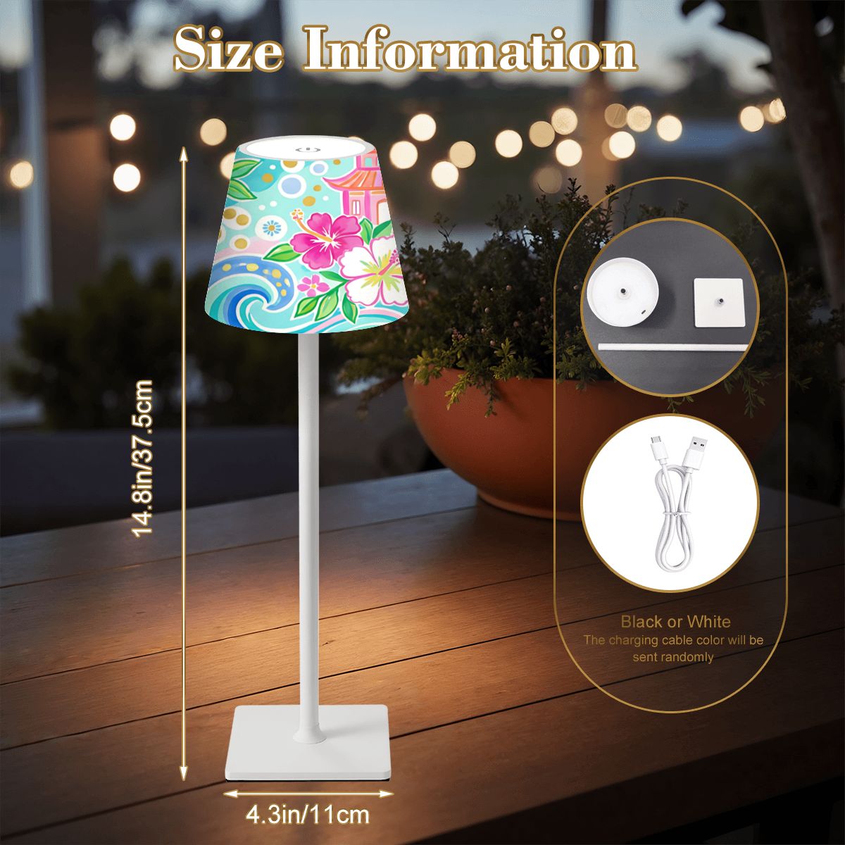 LED Cordless Table Lamp