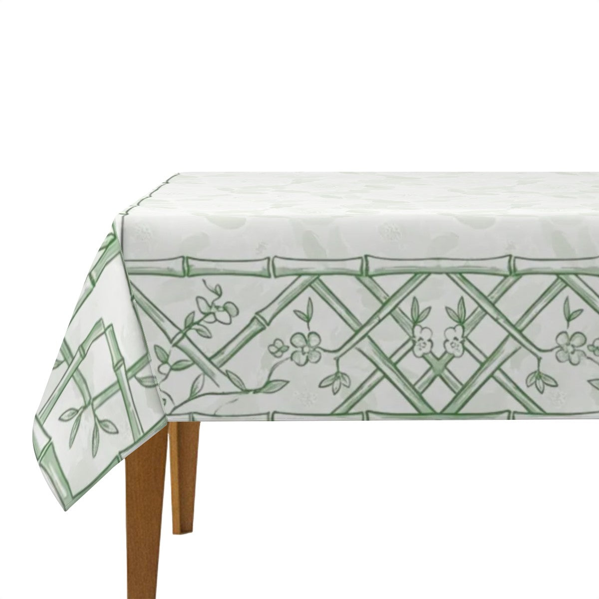 Lattice in Bloom - The Bamboo Edit Square Tablecloth