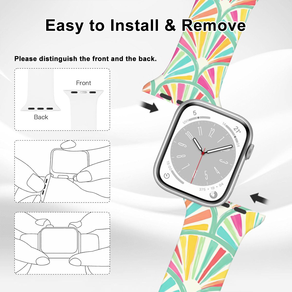 Double Buckle Apple Watch Band