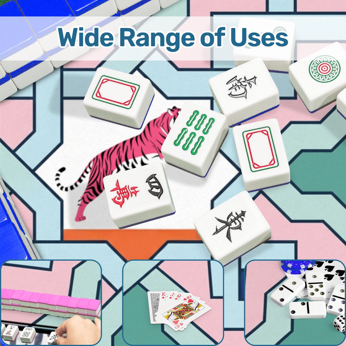 Mahjong Mat 31.5"x31.5" (Ship Rolled up)