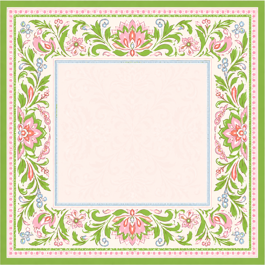 Flora Trellis Mahjong Mat