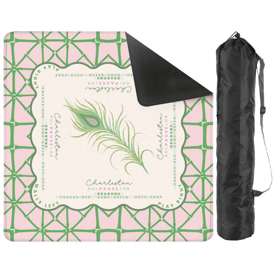 Plume & Pattern Mahjong Mat