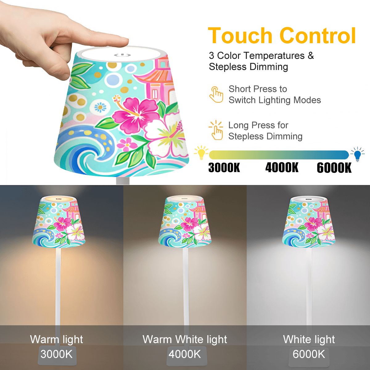 LED Cordless Table Lamp