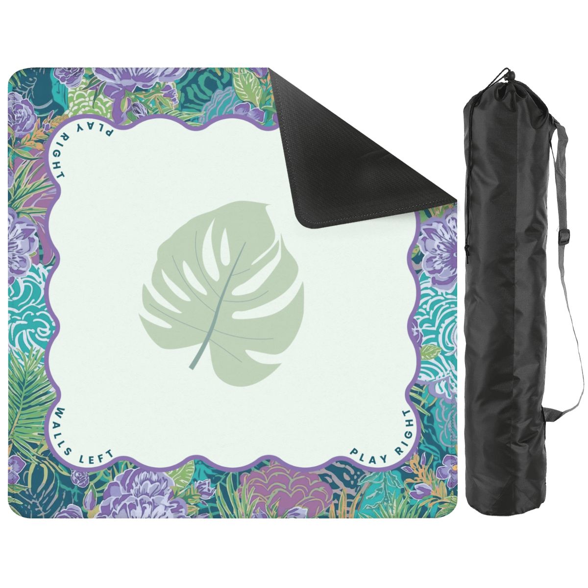 Framed in Lush Mahjong Mat