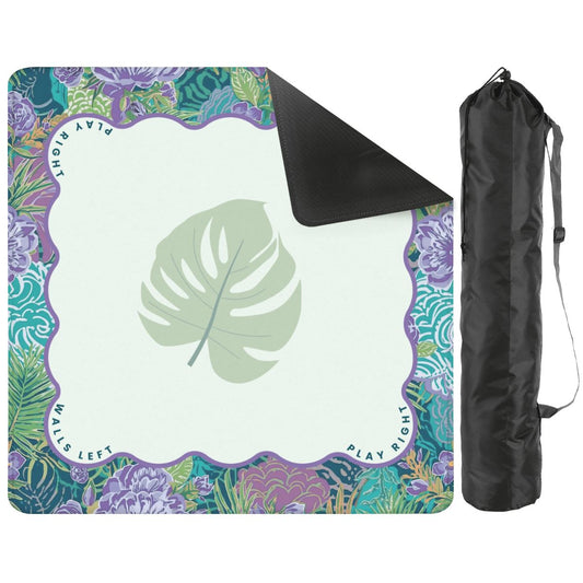 Framed in Lush Mahjong Mat