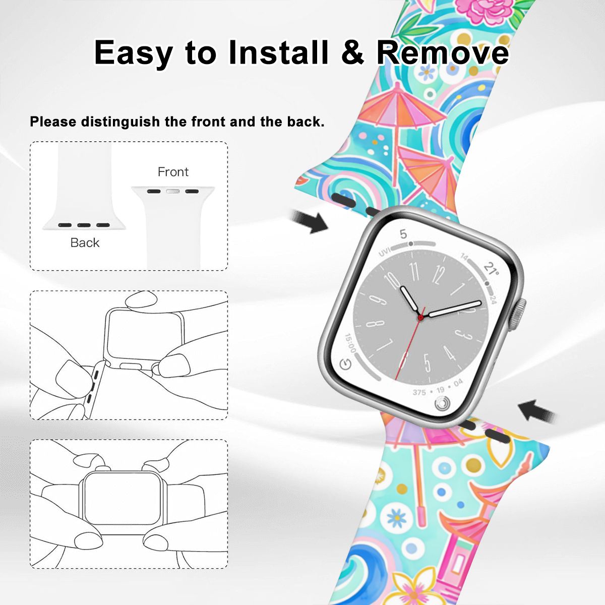 Double Buckle Apple Watch Band