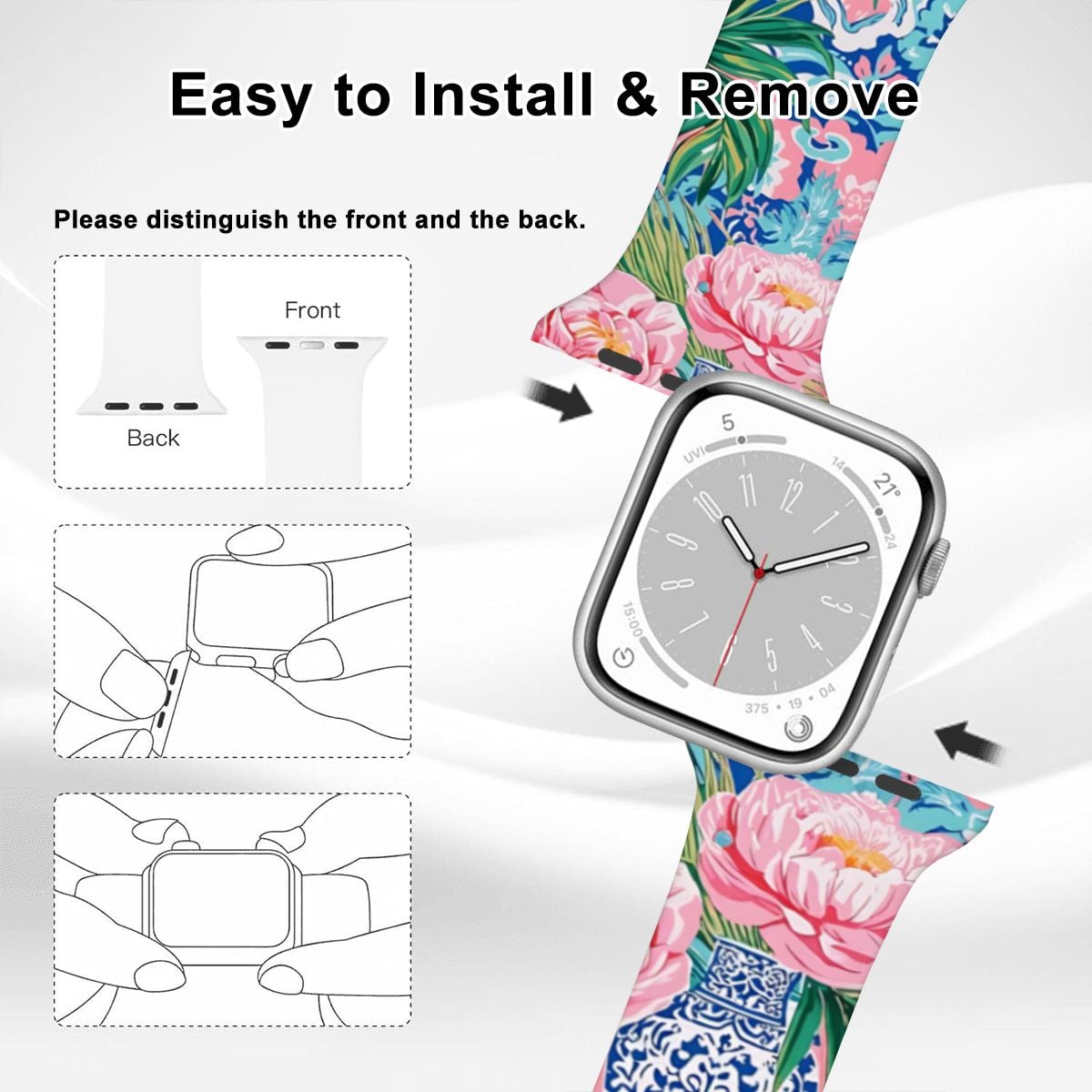 Double Buckle Apple Watch Band