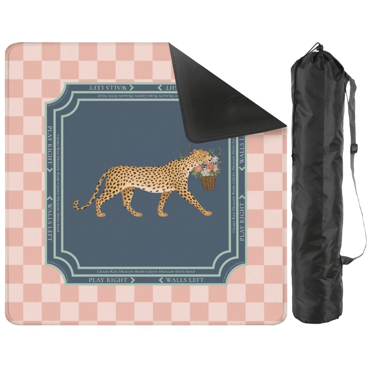 Wildflower Delivery Mahjong Mat