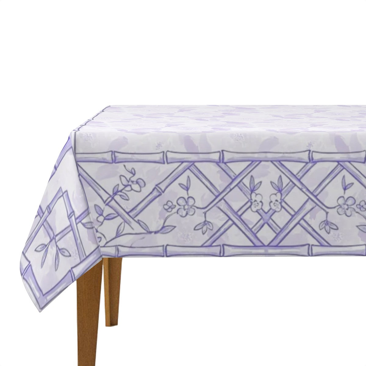 Lattice in Bloom - The Bamboo Edit Square Tablecloth